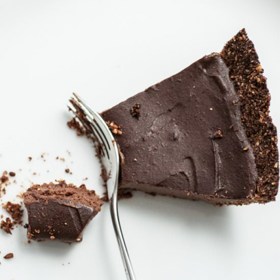 Chocolate Caramel Silk Pie