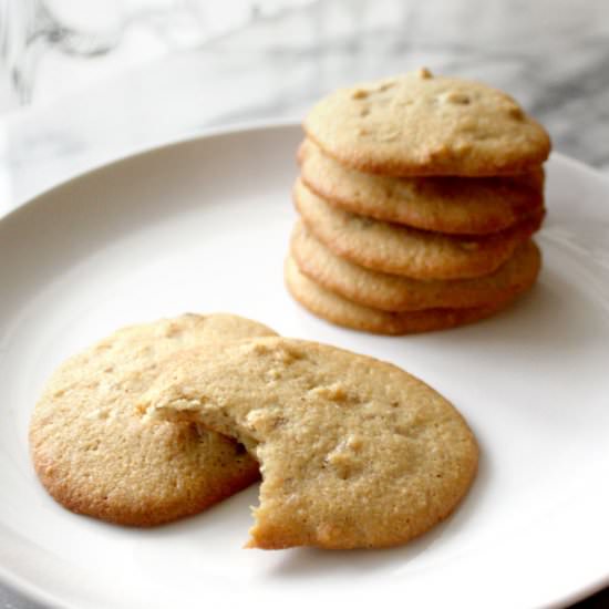 Honey Walnut Cookies