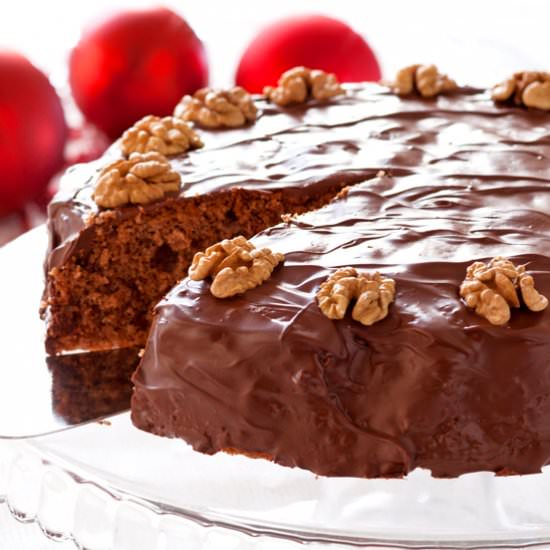 Chocolate Nut Cake