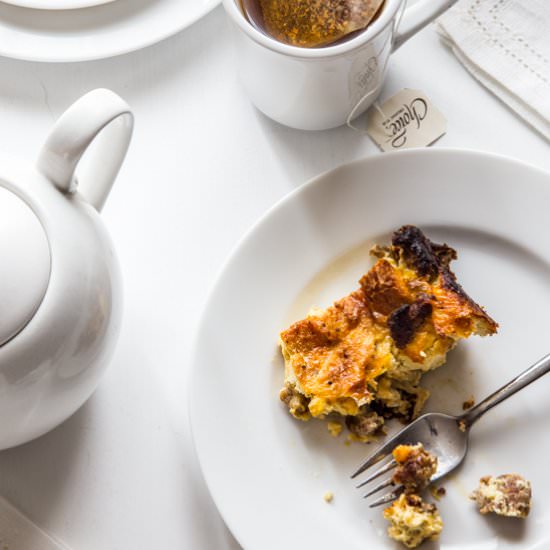 Sausage Egg Souffle