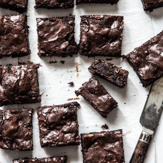 Peppermint Bark Brownies