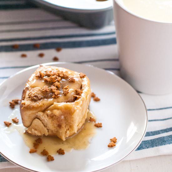 Eggnog Sticky Rolls