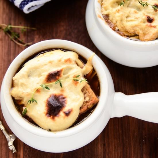 Vegan French Onion Soup