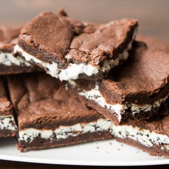 Cookies and Cream Brownies