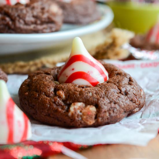 Chocolate Peppermint Blossoms
