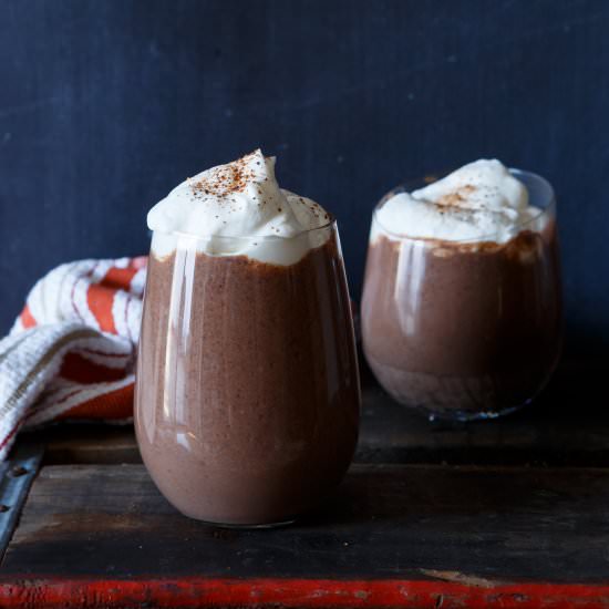 Hot Chocolate Eggnog