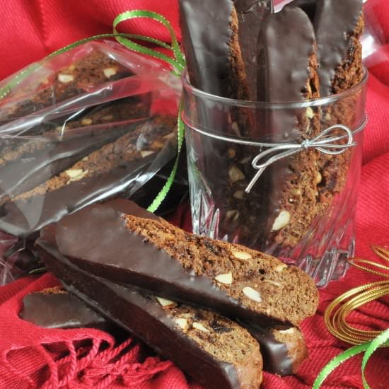 Tuscan Panforte Biscotti