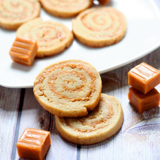 Caramel Cream Pinwheels