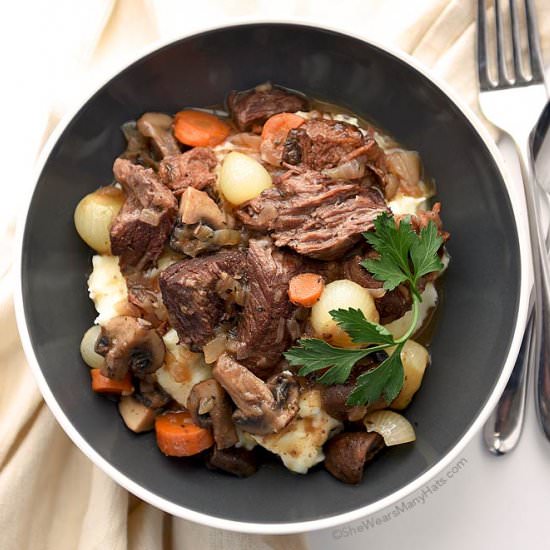Beef Bourguignon
