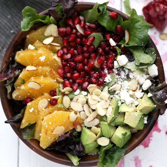 Pomegranate and Orange Salad