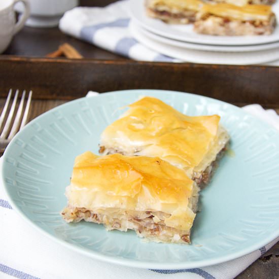 Coconut Pecan Baklava
