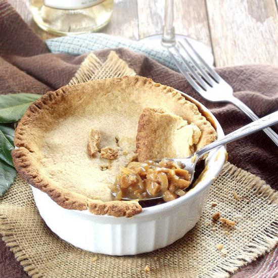 Vegan French Onion Pot Pies