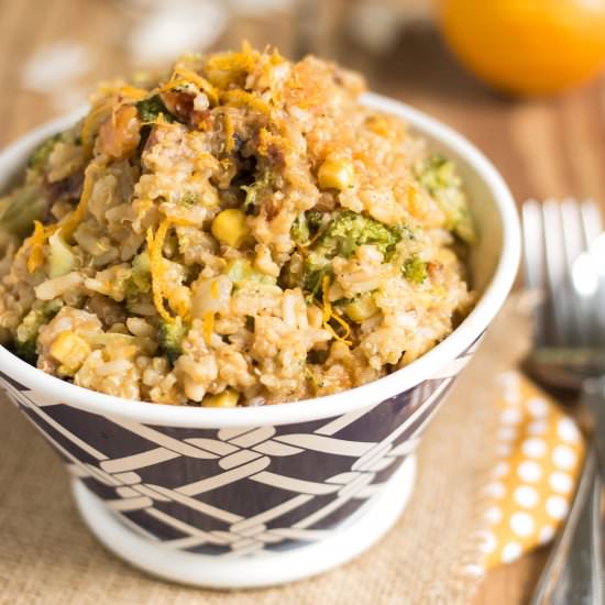 Maple Orange Veggie Quinoa