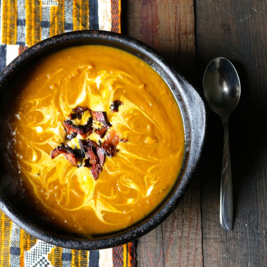 Brown Butter Squash Soup