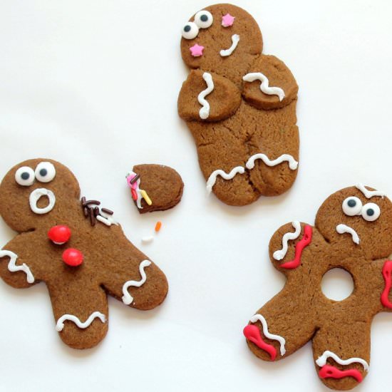 Stressed Gingerbread Men