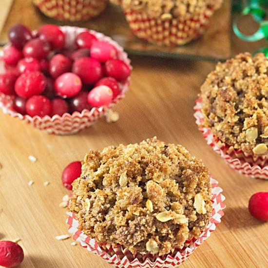 Cranberry Streusel Muffins