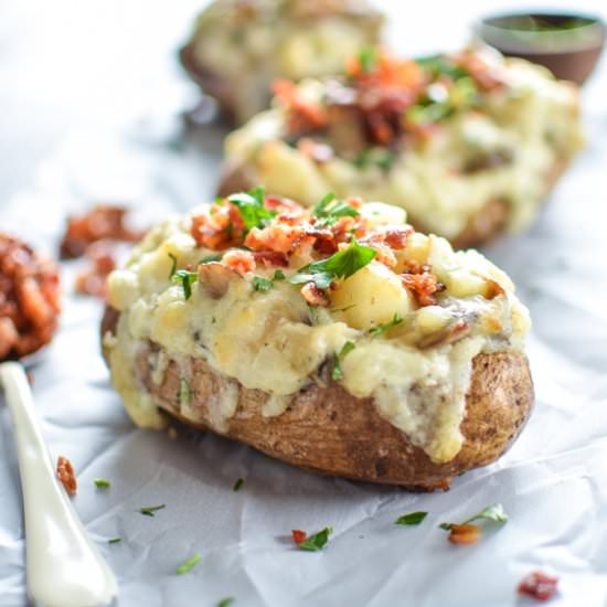 Gruyere Twice Baked Potatoes