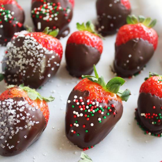 Chocolate Dipped Strawberries