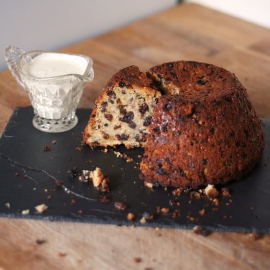 A Baked Plum Pudding