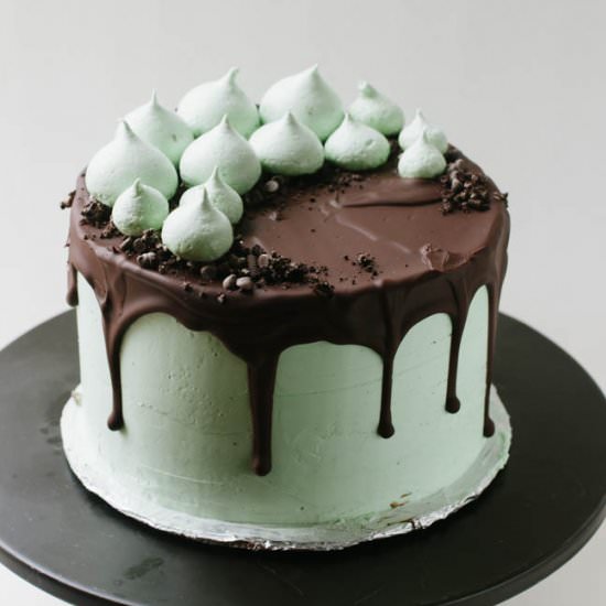 Mint Chocolate Cake
