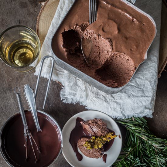 Double Choc X-Mas Mousse