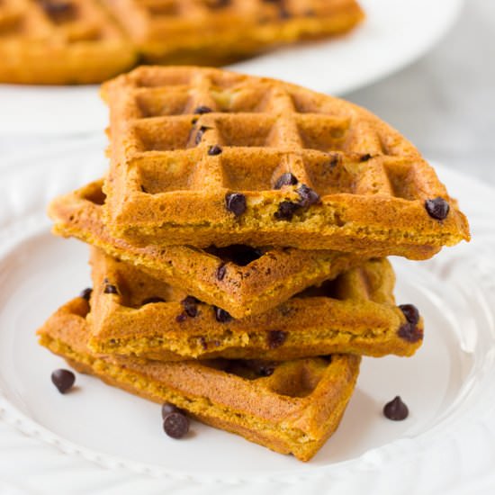 Gluten-Free Pumpkin Waffles