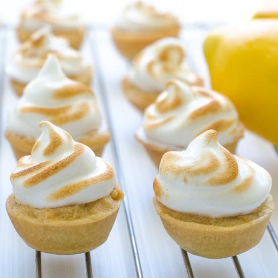 Lemon meringue tartlets