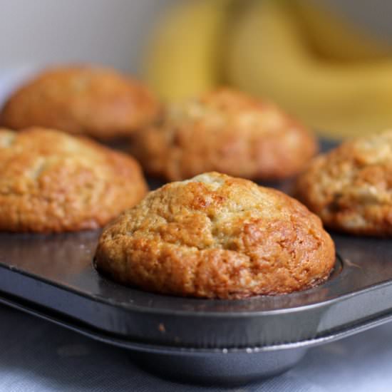 Everyday Banana Muffins