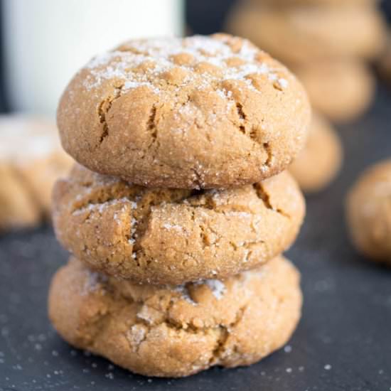 Chewy Ginger Sugar Cookies