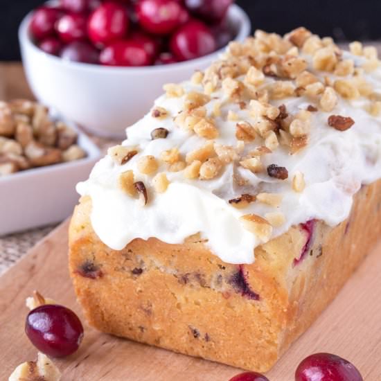 Cranberry Orange Walnut Bread