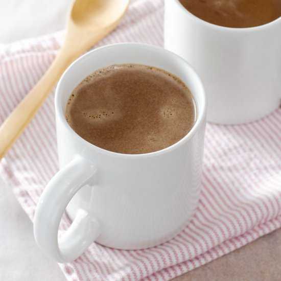 PEPPERMINT HOT CHOCOLATE