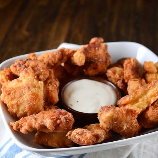 Garlic Chicken Nuggets
