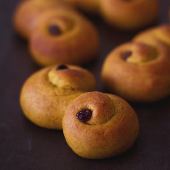 St Lucia saffron buns