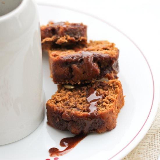 Caramel Crusted Pumpkin Loaf
