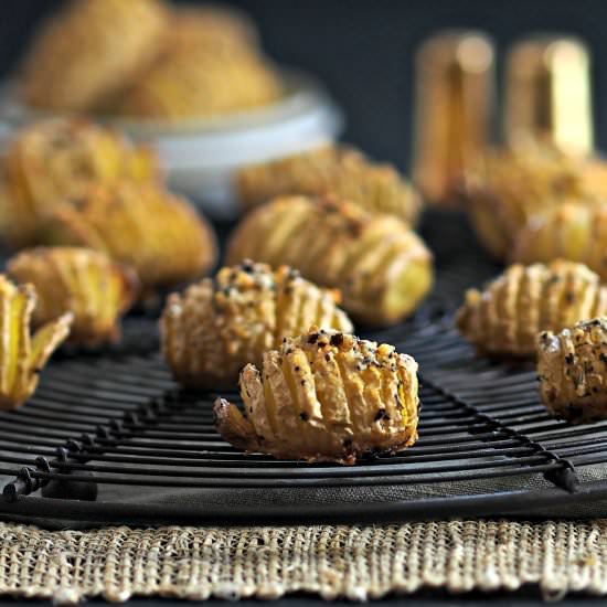 Baby Hasselback Potatoes