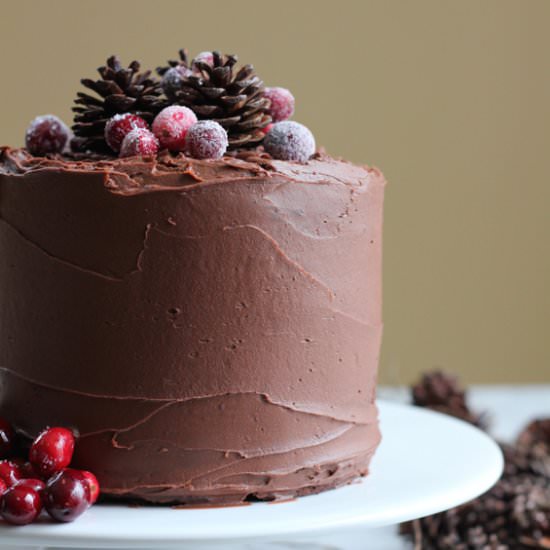 Chocolate Merlot Cake