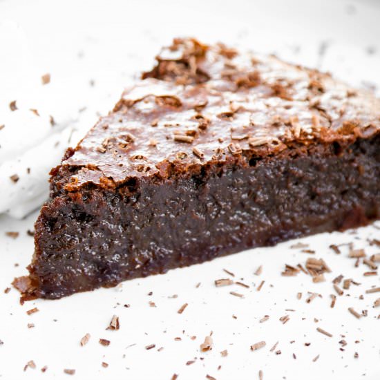 Mexican Chocolate Custard Cake