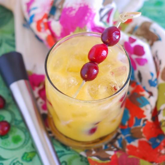 Cranberry Orange Old Fashioned