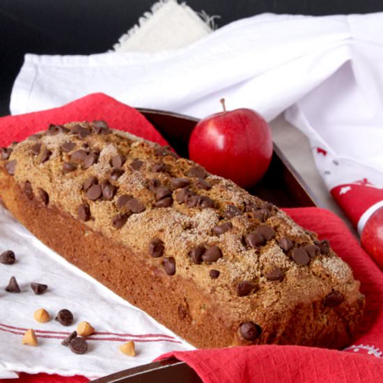 Whole Wheat Quick Apple Bread
