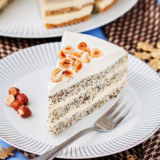 Poppy Seed Layer Cake
