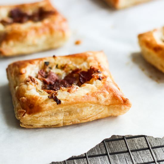 Savory Caramelized Onion Tarts