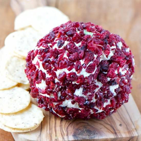 Sage and Gouda Vegan Cheese Ball