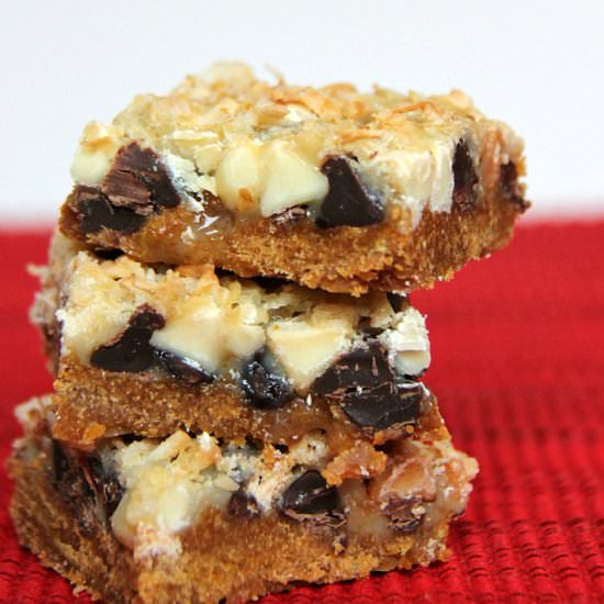 Triple Magic Cookie Bars