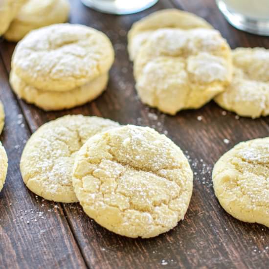 Lemon Crinkle Cookies