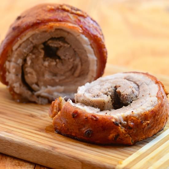Pork Belly Lechon Roll