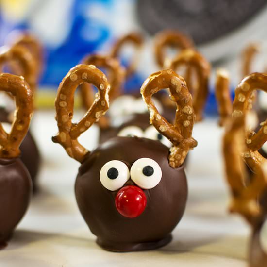 Reindeer Oreo Cookie Balls