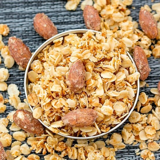 Gingerbread Almond Granola