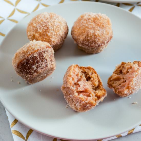 Mini Applesauce Muffins