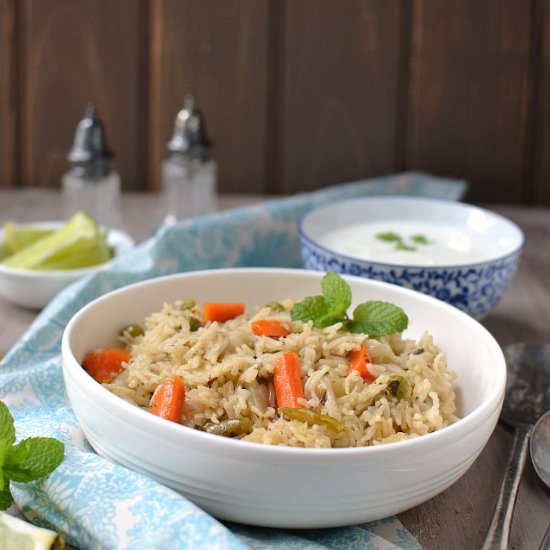 Pudina Pulao