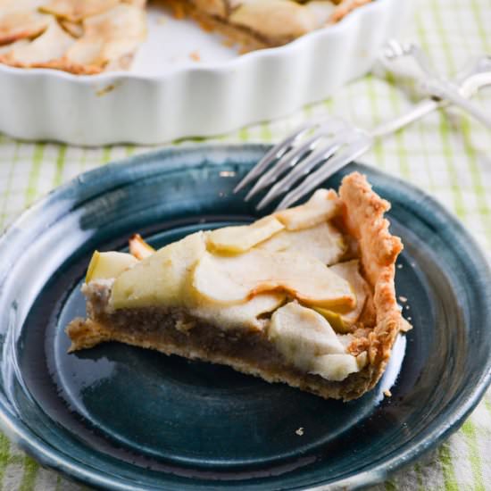 Apple Almond Tart